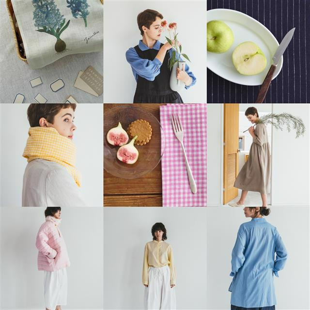 fog linen work × 小林和人 パドルハット リネン