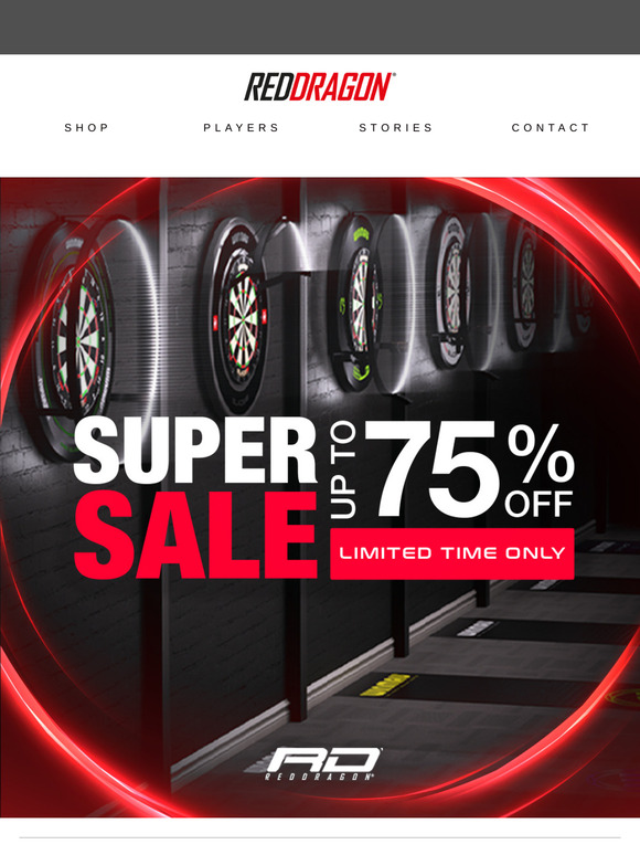 🎯Up to 75% Off RedDragon Darts – Shop Now