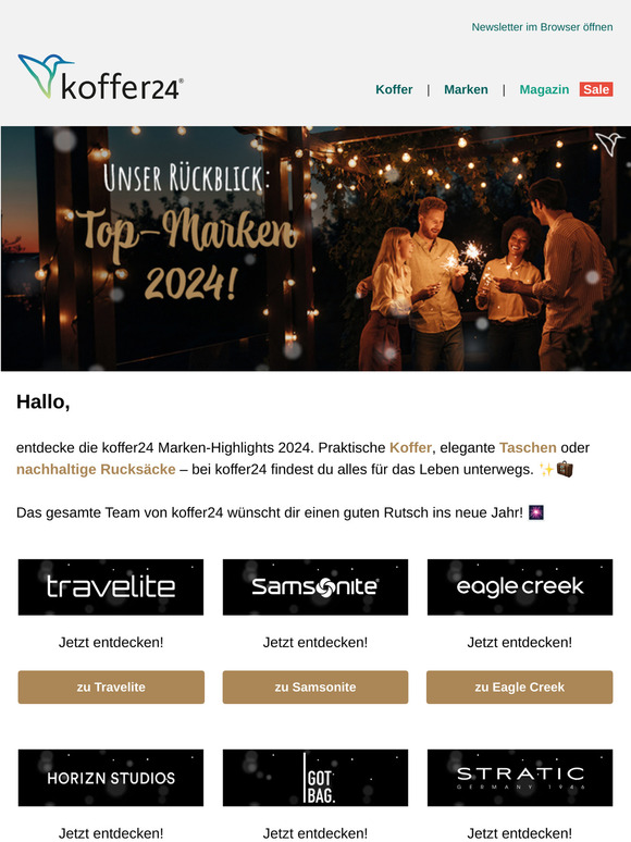 ✨ Unsere Top-Marken 2024 🎇