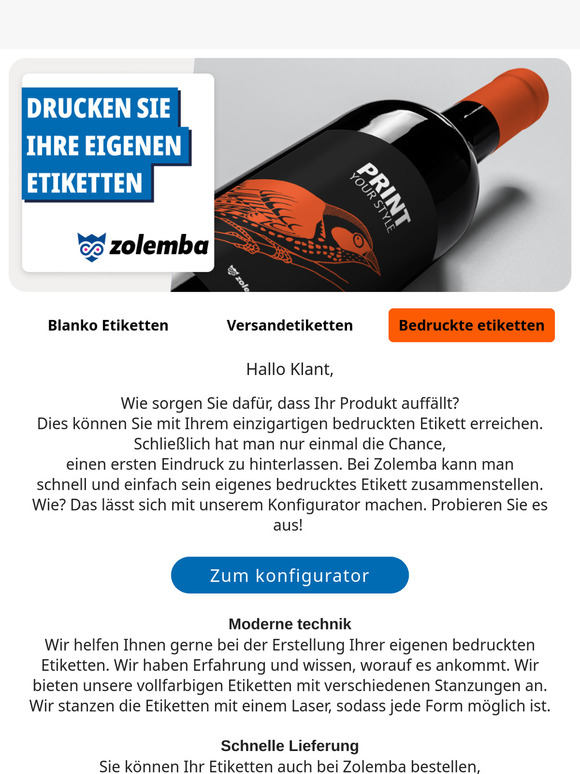 Sind Sie schon bereit für das neue Jahr? Gestalten Sie Ihre Etiketten für 2025 mit unserem Konfigurator.