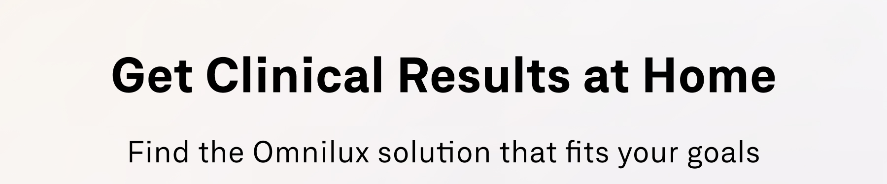 get clinical results at home 