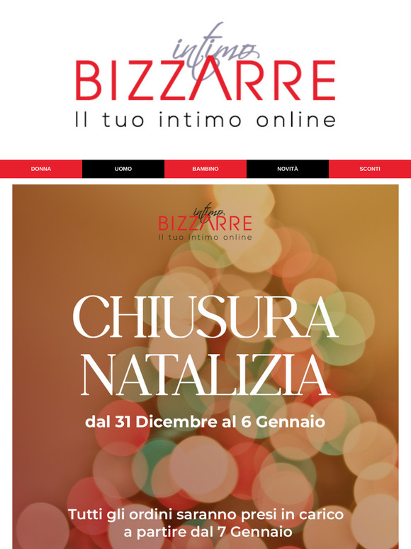 💥 Chiusi dal 31 dicembre per prepararci a un grande anno
