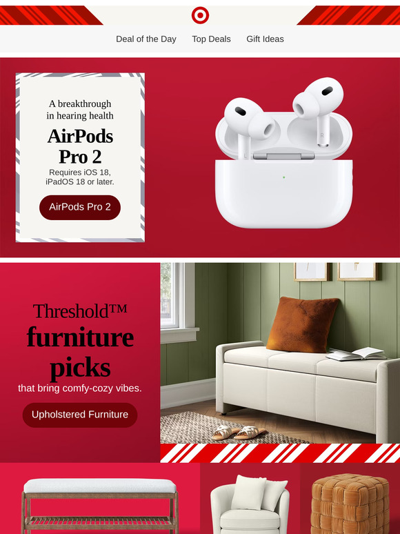 Target AirPods Pro 2, a breakthrough in hearing health. Milled