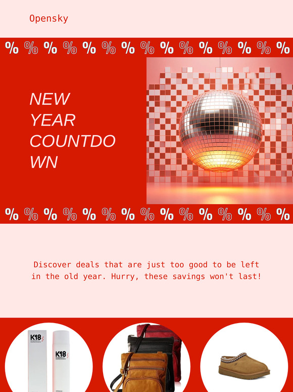 Start 2025 with Irresistible Offers!
