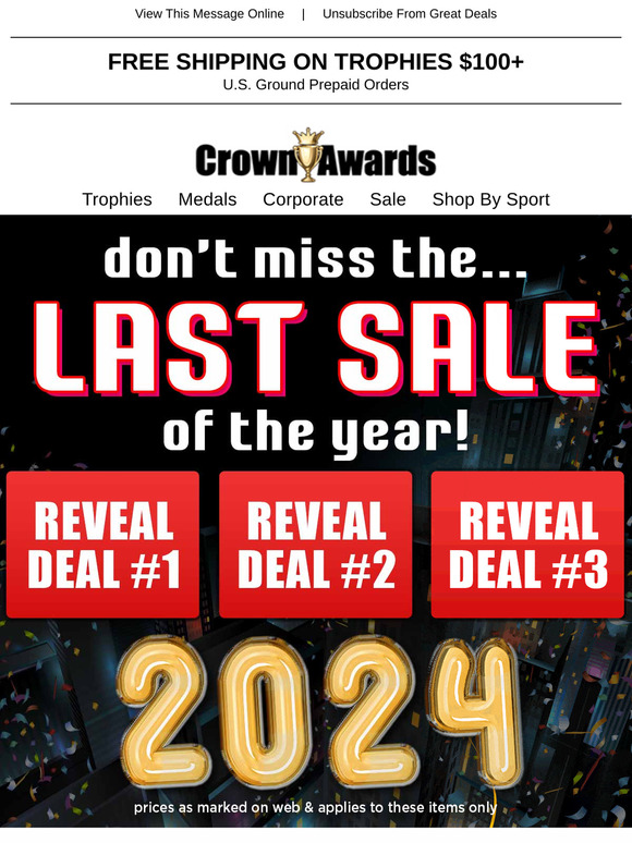 End Of Year CLEARANCE