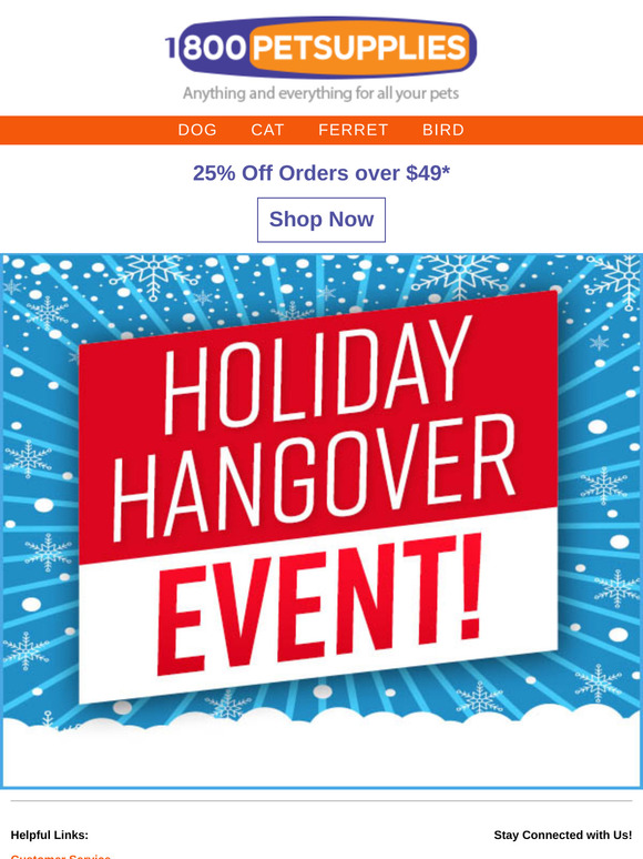 Holiday Coma? Perk Up with 25% Off Your Order