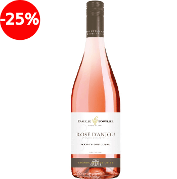 Вино напівсухе рожеве Bougrier Rose d’Anjou 0,75 л