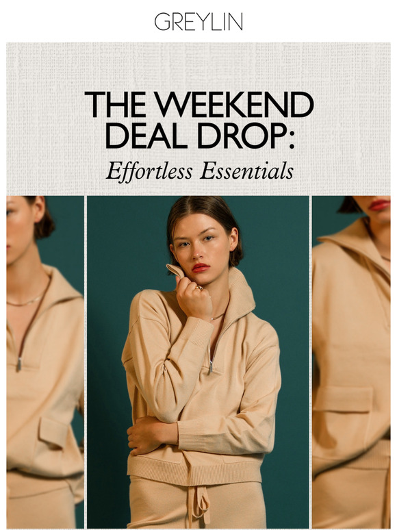 Weekend Deal Drop: Effortless Essentials