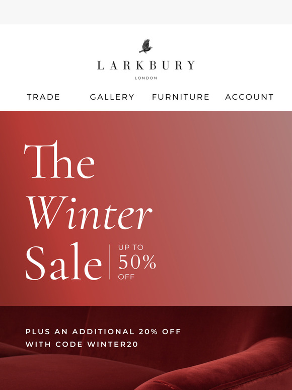 Discover 1000+ pieces in The Winter Sale