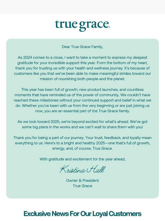 A Heartfelt Thank You for Your Support in 2024 💚