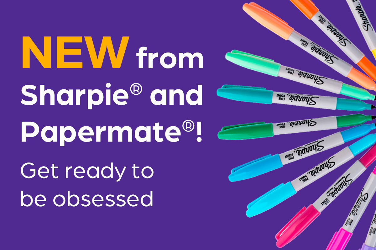 NEW from Sharpie® and Papermate®!