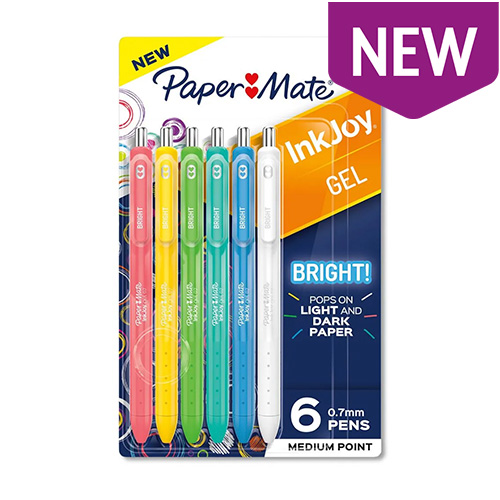 Paper Mate® Ink Joy Gel Pens - Multicolored Bright - Set of 6 