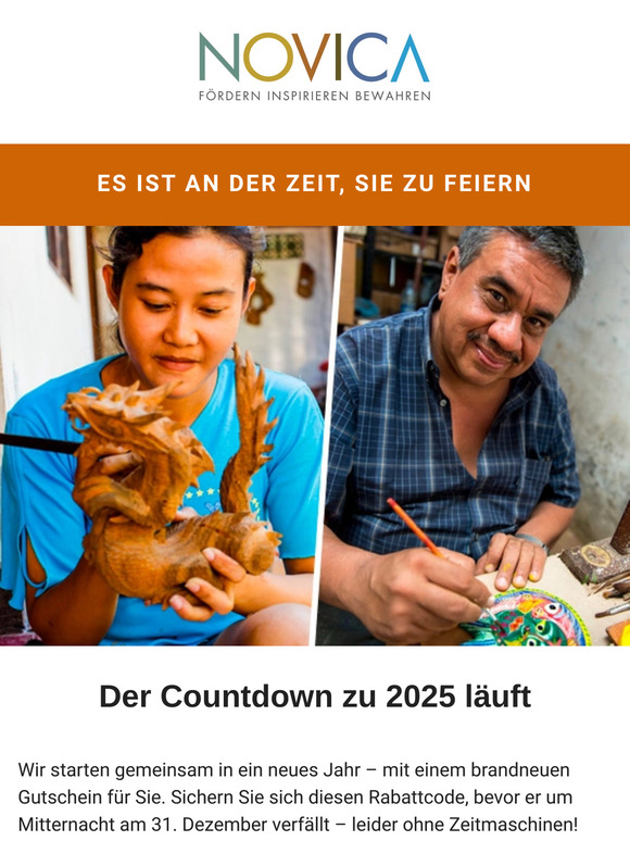 Noch ein Geschenk zum Auspacken | €10-Gutschein inklusive