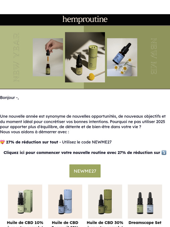 ✨ Commencez 2025 en toute sérénité – avec New Year, New Me !
