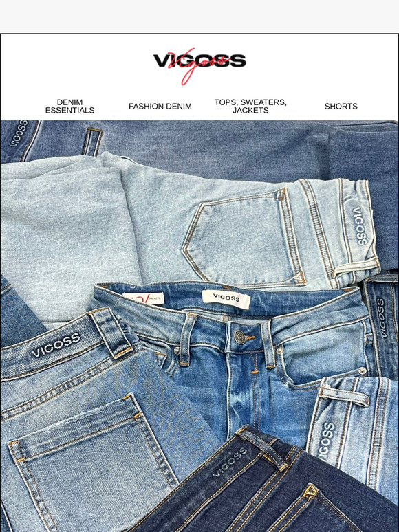 All New Denim Into The New Year!