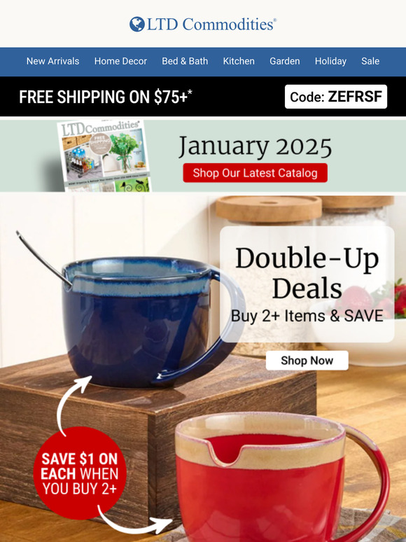 LTD Commodities Spring Refresh Inspiration Inside 👉 Milled