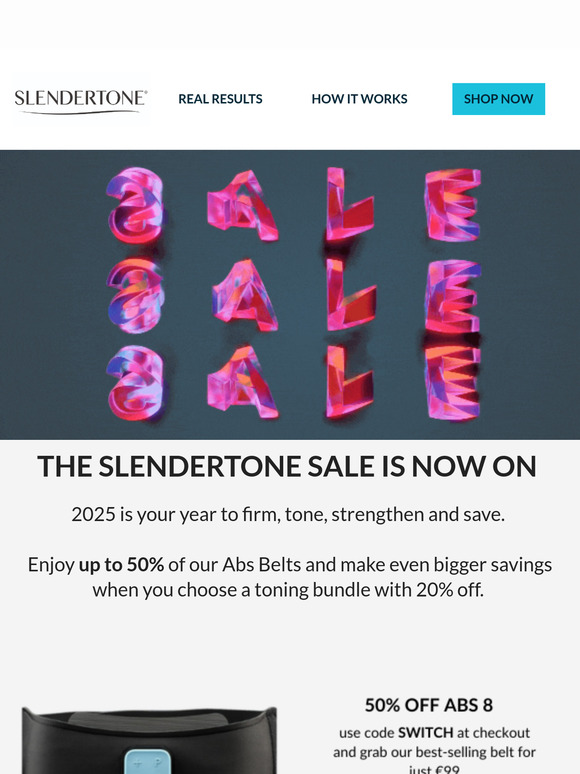 💪The Slendertone Sale is now on 💪
