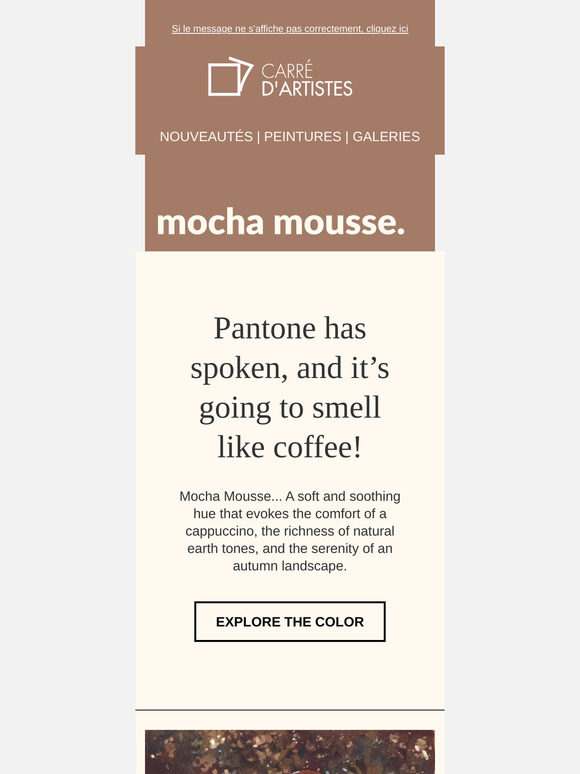 The warm elegance of Mocha Mousse 🤎