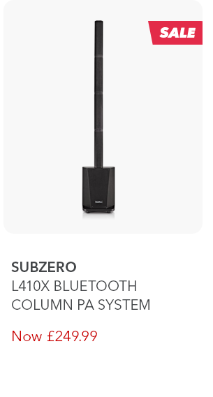 SubZero L410X Bluetooth Column PA System