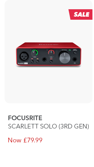 Focusrite Scarlett Solo (3rd Gen)