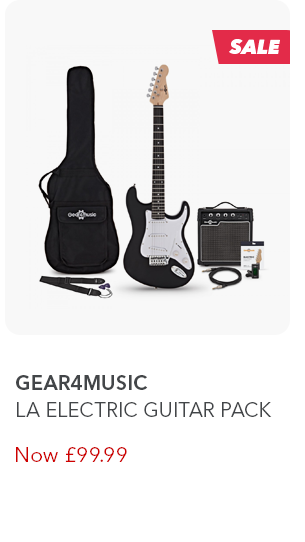 Gear4music LA Electric Guitar Pack