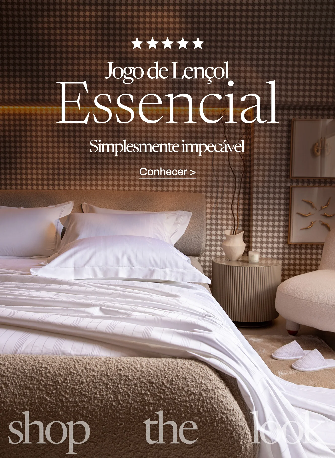 Jogo de Lençol Essencial