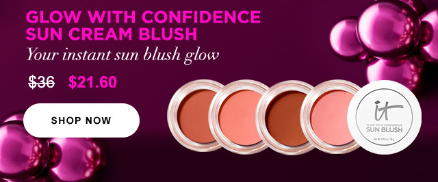 Glow with Confidence Sun Cream Blush