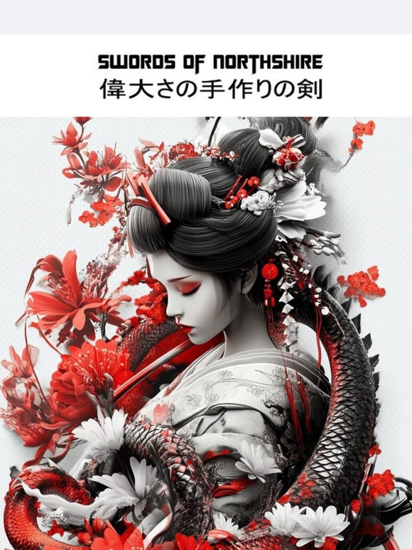 $100 Off the Blood Dragon Odachi – A Black & Red Oxidized Work of Art