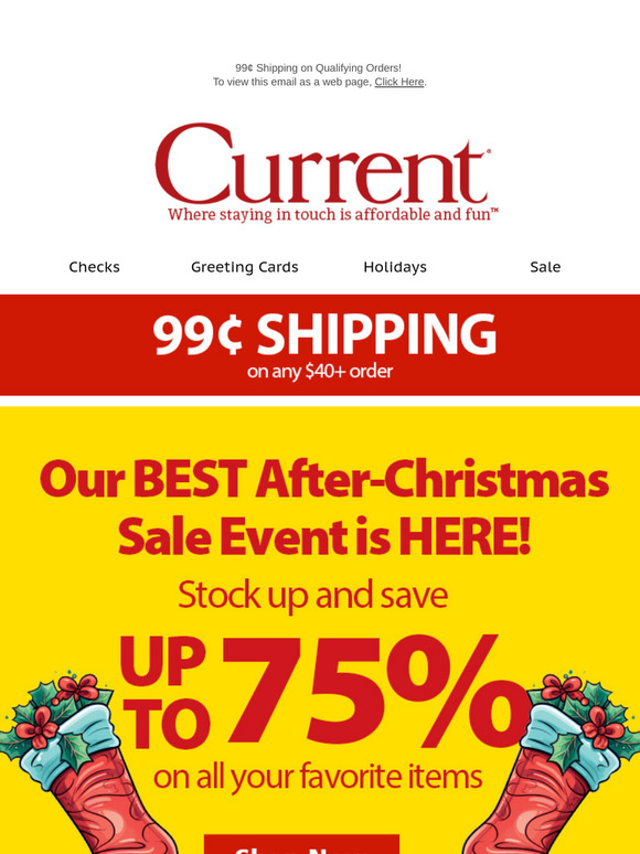 Current Catalog Whoa! You're missing 99¢ shipping & our After