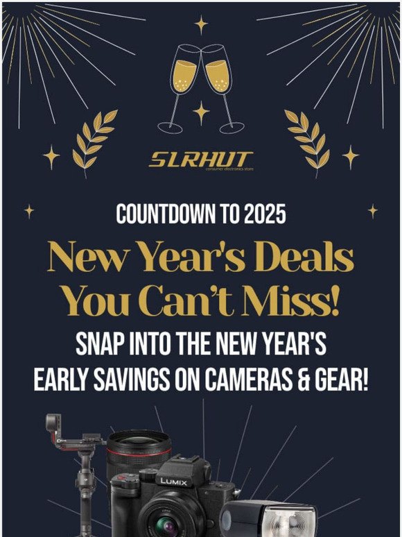 Click Into 2025: SLRHut Biggest Deals of the Year!