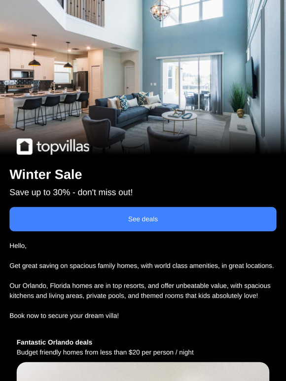 Winter Sale: Save up to 30%!