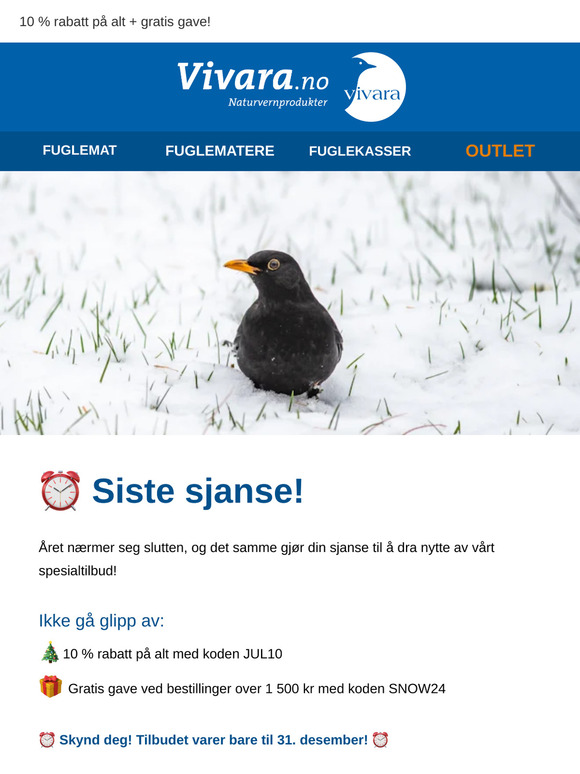 ⏰ Kun 2 dager igjen...
