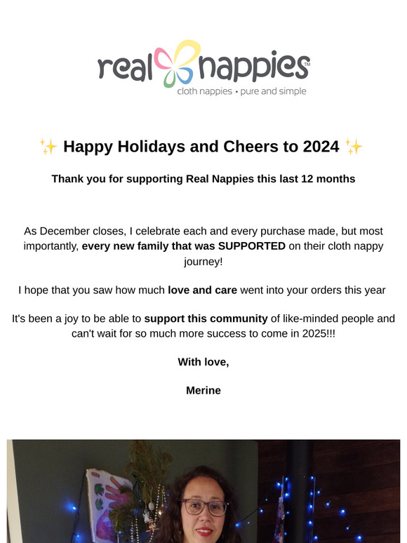 A letter of thanks from Merine ✨