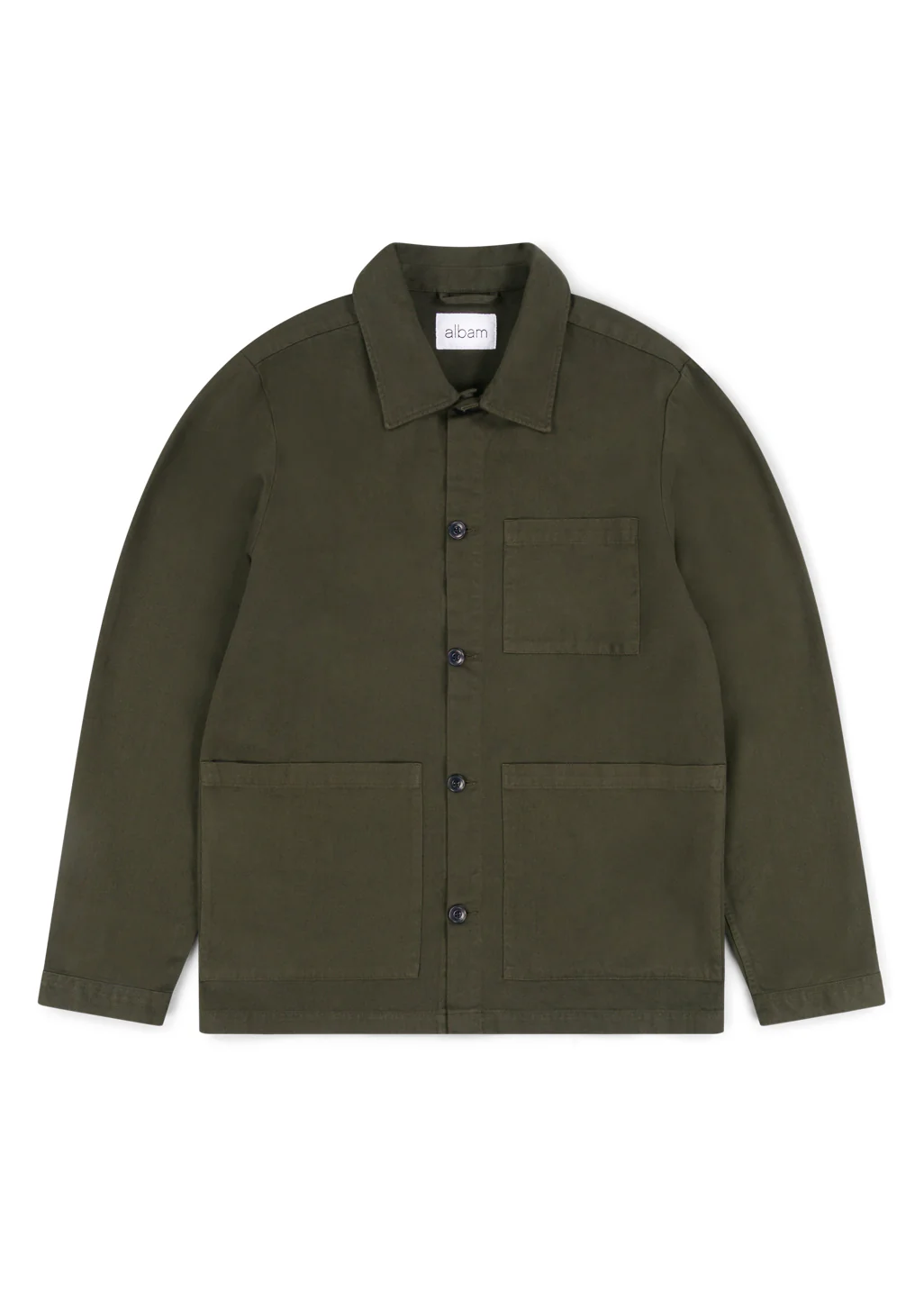 Twill Work Shirt in Green