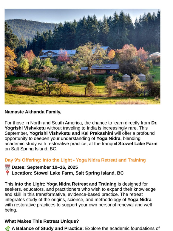 Day 9: Yoga Nidra Training in Canada!
