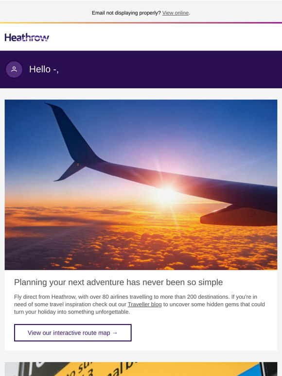 Make it Heathrow