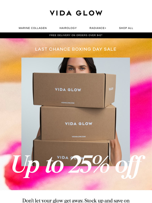 Last Chance | Up to 25% off