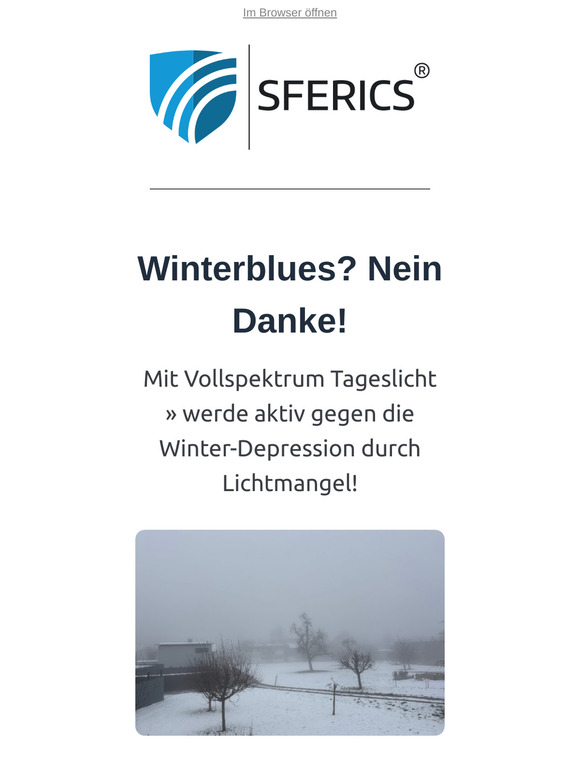 ☀️ Strahle dem Winterblues entgegen: Vollspektrum-Tageslicht für dein Wohlbefinden
