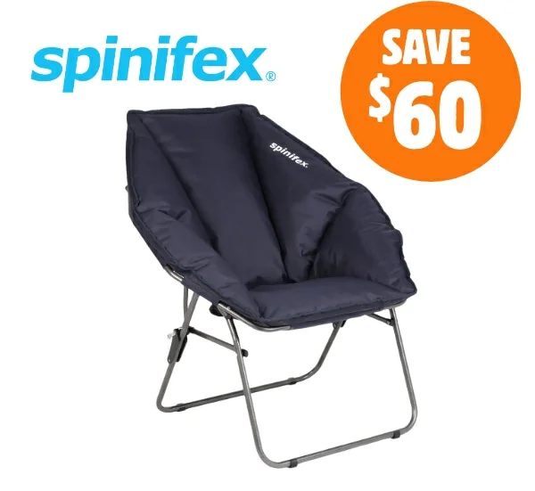 Spinifex Slimeline Moon chair