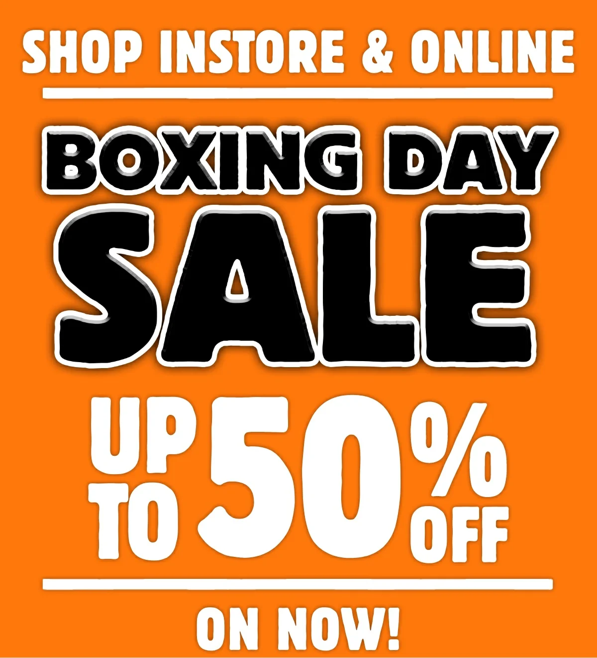 Boxing Day Sale