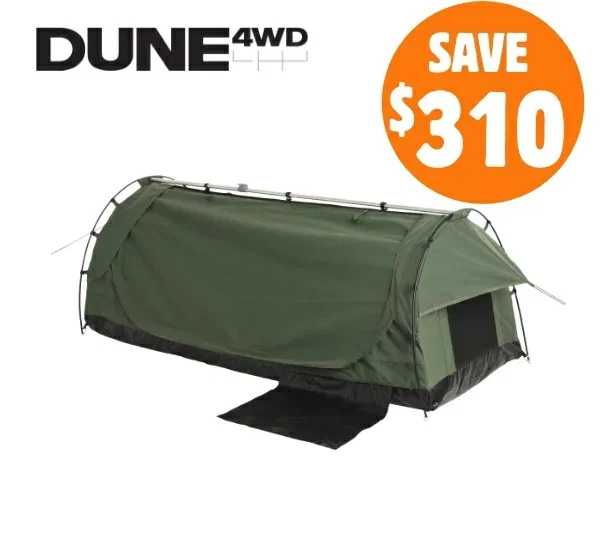 Dune 4WD King Titan deluxe Single Swag