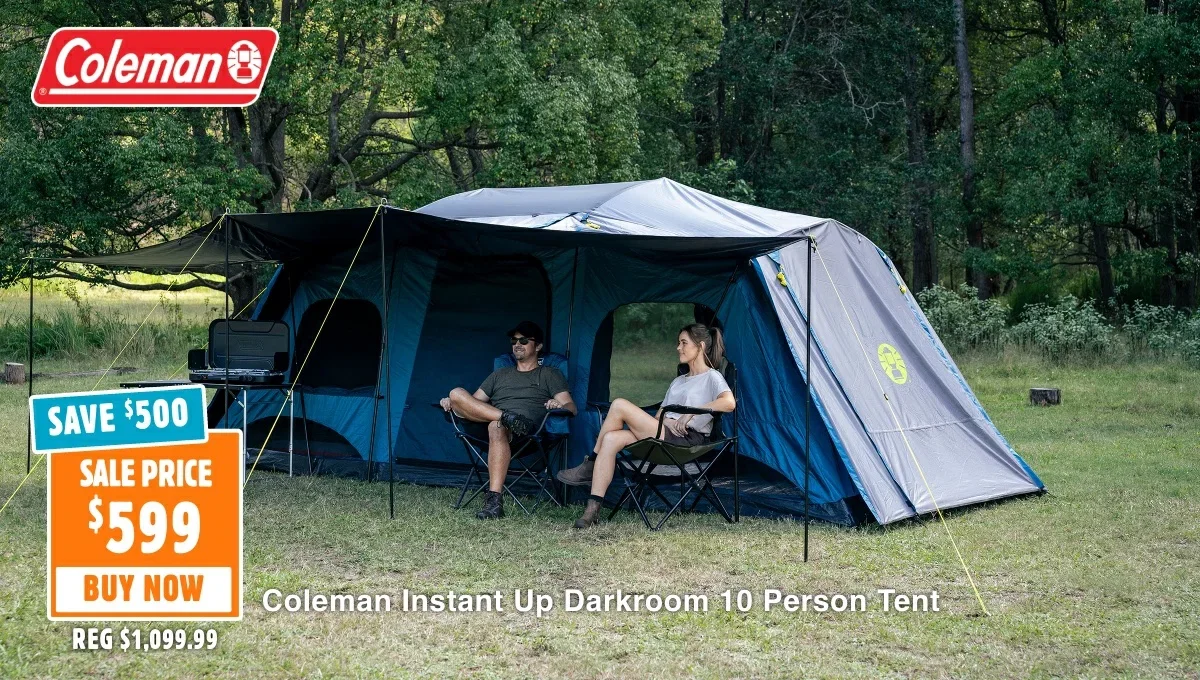 Coleman Instant Up Darkroom 10 Person Tent