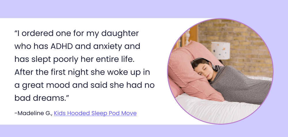 [Kids Hooded Sleep Pod Move]