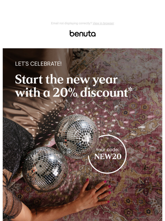 -20% EXTRA for the New Year 🎆