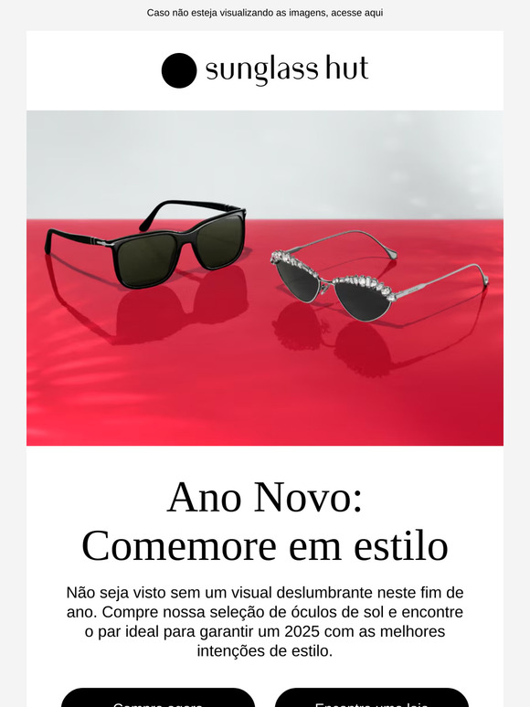 3...2...1... Óculos para o Ano Novo!