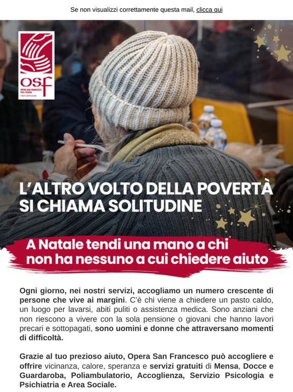 Questo Natale aiuta chi è in difficoltà