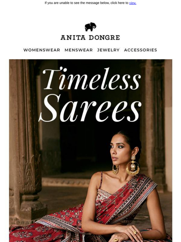Ready to Ship: Timeless Sarees