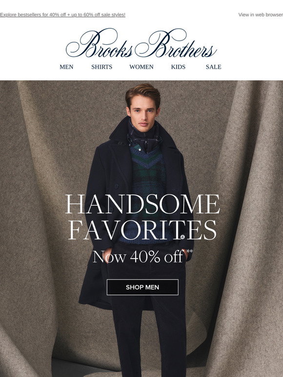 Brooks Brothers: The season’s best, handpicked for you | Milled