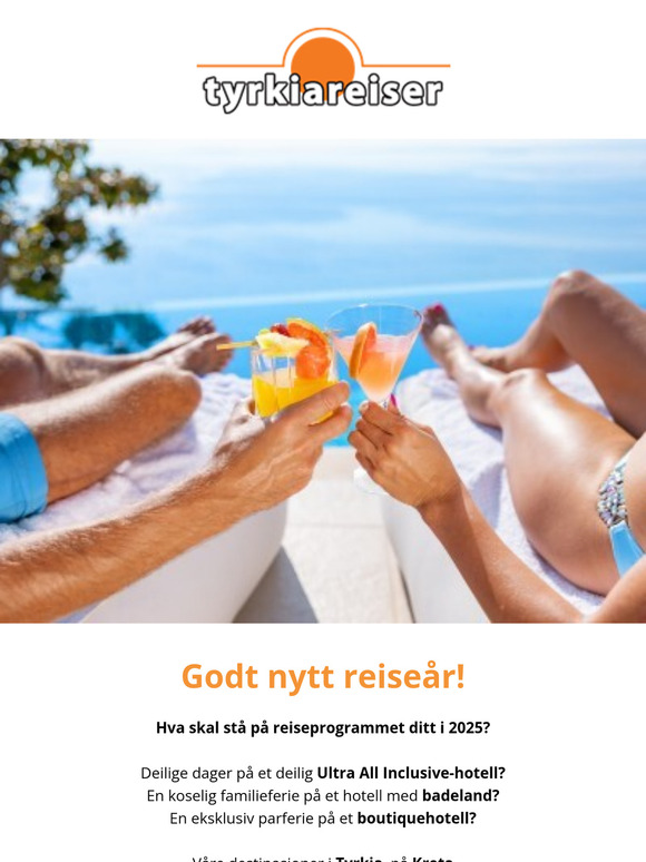 Siste sjanse - bestill innen 23:59 på nyttårsaften