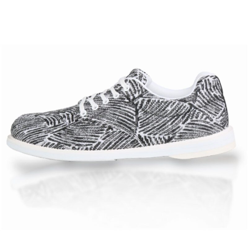 Image of 3G Unisex Kicks Cloud Canvas Black White Bowling Shoes